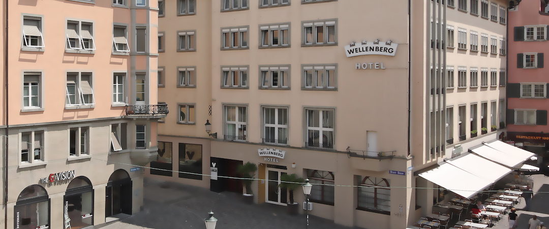 Hausfassade Hotel Wellenberg - mit Hotel IT Lösungen von hotelplus